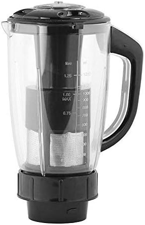 MasterClass Sanyo Black Plastic Juicer Jar_1250 ml-01