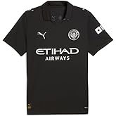 PUMA Mens Manchester City 2526 Away Replica Jersey Casual - Black