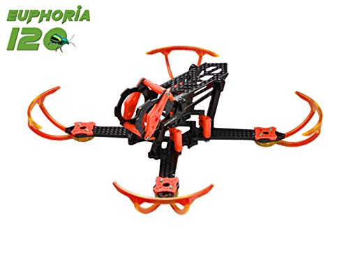 Microheli Euphoria 120 Racing Frame Kit (RED)