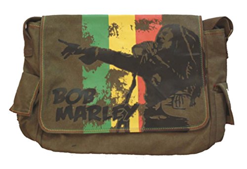 Bob Marley Marley Messenger Bag Green