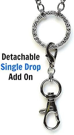 Detachable LANYARD Add On accessory with Lobster Clasps at each end for Keys Work I.D. Swipe cards