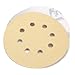 MIRKA GOLD 5" - 8 HOLE DUSTLESS HOOK AND LOOP 400 GRIT SANDPAPER primary