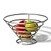 Spectrum Diversified Euro Fruit Bowl, Satin Nickel