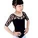 ROPALIA Kids Girls Ballet Dance Leotard Dancewear Lace Tutu Strap Gymnastics