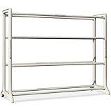 Neatlizer Shoe Rack Organizer Storage Bench, Store up to 20 Pairs for Closet Cabinet or Entryway