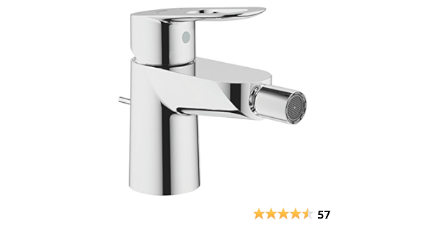 Grohe Bauloop - Grifo de bidé con vaciador, cromo (Ref. 23338000)