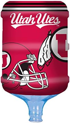 Bottle Skinz NCAA Utah Utes Propane Tank Cover/5 Gal. Water Cooler Cover, Red