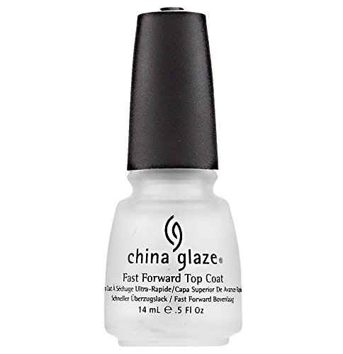 China Glaze Fast Forward Top Coat Nail Polish 0.50 oz