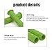 OUTERDO New Handlebar Grips Bicycle MTB BMX Road Mountain Bike Soft Rubber Handlebar End Grips green