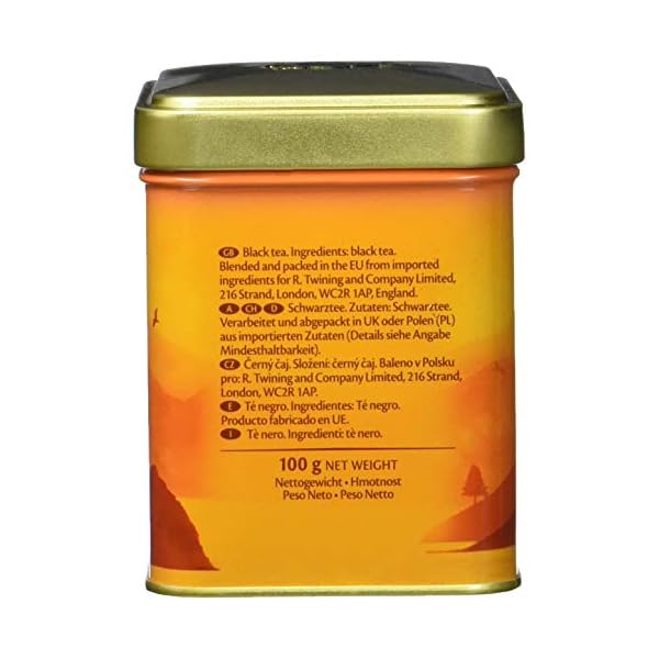 Twinings Ceylon Orange Pekoe loser Tee Dose 100g, Schwarztee, Das erfrischende Aroma charakterisiert diesen Tee. Black Tea 6er Pack (6 x 100 g) – Bild 4