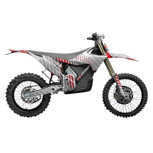 Carbon Fiber Stark Varg MX 2023-2025 Graphics Kit Wrap - Tribal Fade - Varg MX…
