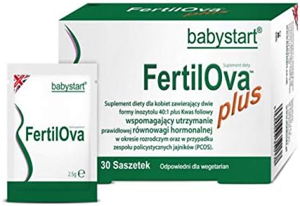 Fertilova Plus™ - 40:1 Inositol Blend and Folic Acid That Supports Reproductive Health and Normal Hormonal Balance and PCOS Symptoms.