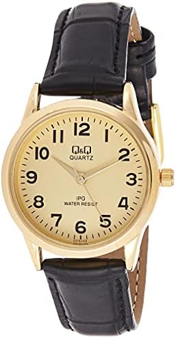 Q&Q Dress Watch For Women Analog Leather C215J103Y price in
