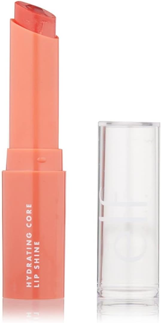 e.l.f. Hydrating Core Lip Shine Cheery Lip Balm 0.09 oz Nourishing