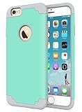 iPhone 6 Cases, Vogue Shop 2in1 Hybrid Case Cover for Iphone 6. Hard Cover for Iphone 6 Printed Design Pc+ Silicone Hybrid High Impact Defender Case Combo Hard Soft Cases Covers
