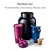 BlenderBottle Classic Shaker Bottle Perfect for Protein Shakes and Pre Workout, 28-Ounce, Teal