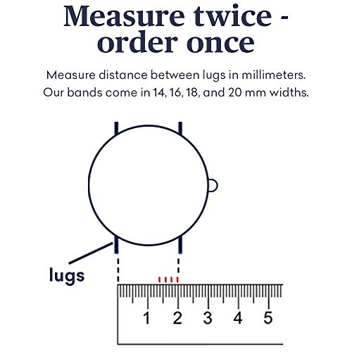 Wristology Gold Metal Mesh 18mm Watch Band Quick Release Milanese