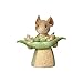 Enesco Tails with Heart “Mouse with Peapod” Stone Resin Figurine, 1.97”, Multicolor