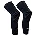 COOLOMG Basketball Knee Pads Youth Kids Adult Football Protective Padded Knee Compression Sleeves Black XL
