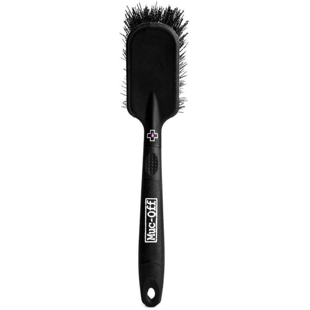 Muc-Off Tyre and Cassette Brush - Stiff Nylon Bike Cleaning Brush for Dirt, Grime, and Mud - Ergonomic Rubber Grip for Effective Scrubbing