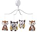 Bedtime Originals Friendly Forest Woodland Musical Mobile, Green/Brown