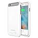 iPhone 6/iPhone 6S Battery Case, Maxboost [VIVID Power] Ultra Slim 3100mAh Battery for iPhone 6/6s (4.7 inch) [MFI Certified] Extended Charging iPhone Portable Charger Case - White/Grey