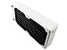 XSPC RX240 Radiator V3, 120mm x 2, Dual Fan, White