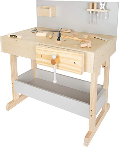 Small Foot 11862 Kinderwerkbank Grau mit Zubehör Toys – Bild 5