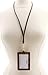 COACH Signature Coated Canvas ID Lanyard Case in Khaki/Oxblood