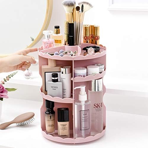 卓上マルチ収納 ペン立て 水洗い 新作製品 世界最高品質人気 コスメ収納 B086vh4ls2 車 バイク 360度回転式 ドレッサー メイクボックス コスメボックス 激安超特価 正規品送料無料 可調節 アクリル 100 品質保証 化粧道具 可愛い メイクボックス コスメボックス
