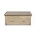 International Concepts Dresser with 3 Drawers, Unfinished