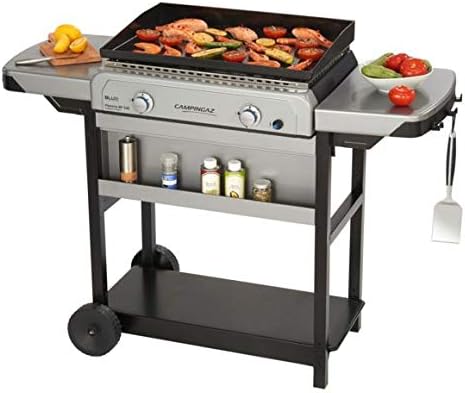 Plancha gaz sur chariot amazon