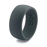 Blak Premium Silicone Wedding Ring for Men - Unique Low Profile Design