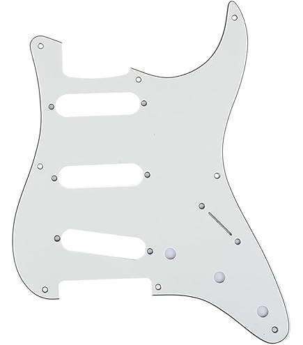 Plaque De Protection Pro à 9 Trous Pour Guitare électrique Squier Sonic Mustang SS - 12
