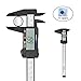 Digital Vernier Caliper,Electronic Ruler Measuring Tool 0-6 Inch/150 mm,Inch/Metric Conversion with Large LCD Screen, by Afiken (balck2)