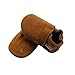Mejale Baby Infant Toddler Shoes Anti-Slip Soft Soled Leather Moccasin Pre-Walker (6-12 Months/US 3-4C Infant) Brown
