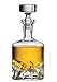 Voted Best High-End Whiskey Decanter 2024 by Food & Wine Magazine | Made in Europe | Hand-Blown Beveled Blade Decanter | 34 Fl. Oz | 100% Lead-Free Crystal | Gift Box | Elegant Design