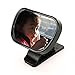 Baby Car Mirror - Rear View Baby Car Back Seat Mirror - Wide Convex Shatterproof Glass - Suction Cup on Windshield / Clip on Car Sun Visor
