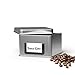 Mind Reader 7-Piece 'Stax' loose leaf Tea/Coffee canisters with Tray, Silver