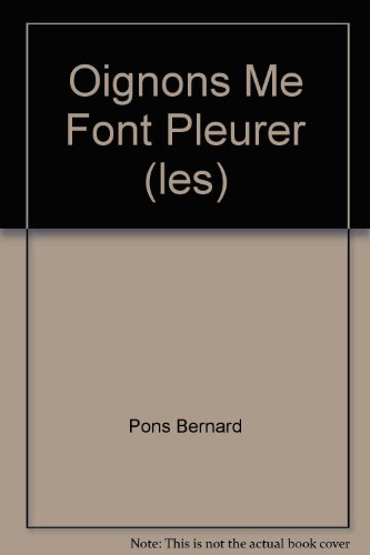 Les  oignons me font pleurer ou L'Enfant au piano