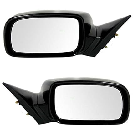 Mirror Power Heated Smooth Black Paint to Match LH for Toyota Camry New