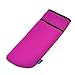 BCP Neoprene Curling Iron Holder Flat Iron Curling Wand Travel Cover Case Bag Pouch (Hot Pink)