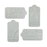 Fiskars Fuse Creativity System Tag Desing Plate Expansion Pack, Medium (100950-1001)