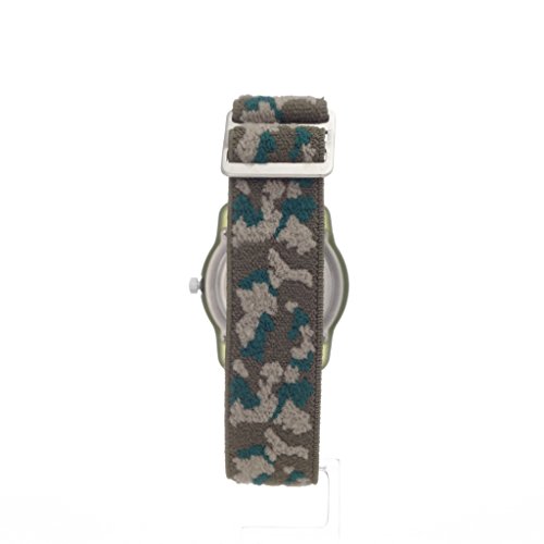Timex Kids' T78141 Analog Camo Elastic Fabric Strap Watch