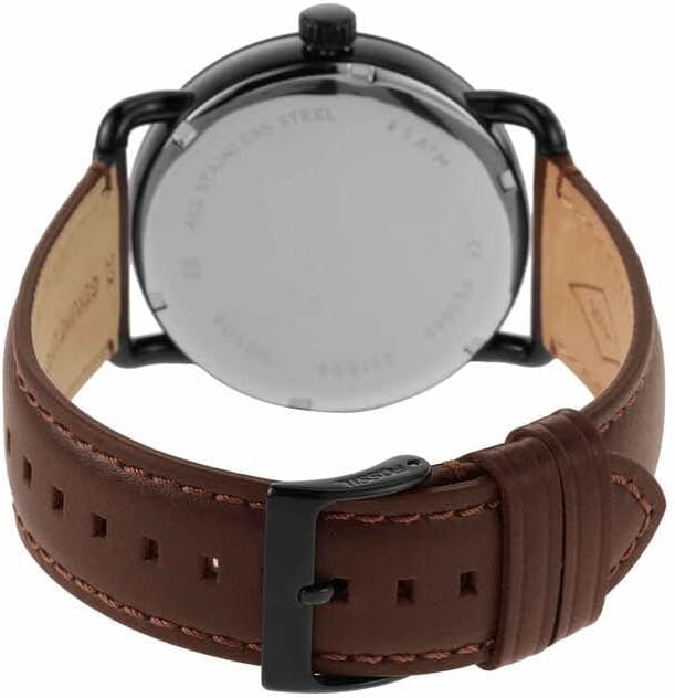 Copeland Herrenuhr, Quarz-Dreizeigerwerk mit Lederarmband