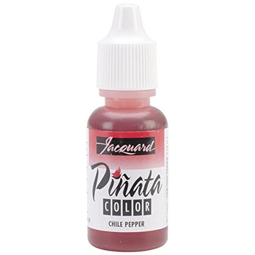 Jacquard Products Jacquard Pinata Color Alcohol Inks, 1/2-Ounce, Chili Pepper Red
