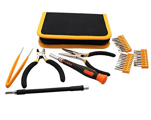Syba 35 Piece Multi-Purpose Precision Screwdriver Set in a Zipper Organized Case (SY-ACC65048)
