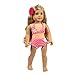Ecore Fun 16-18 Inch Doll Clothes Mermaid Tail Outfit Swimsuit Bikini for America 18 Inch Girl Doll and 16 Inch Girl Doll