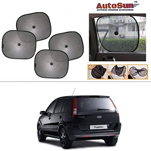 Autosun Black Car Sun Shade for Ford Fusion (Set of 4)