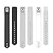 GreenInsync Compatible Fitbit Alta Bands, Replacement Fitbit Alta Accessory Band Small Fitbit Alta/Fitbit Alta HR/Fitbit Ace Wristbands Metal Clasp Ultrathin Fastener (3pack)